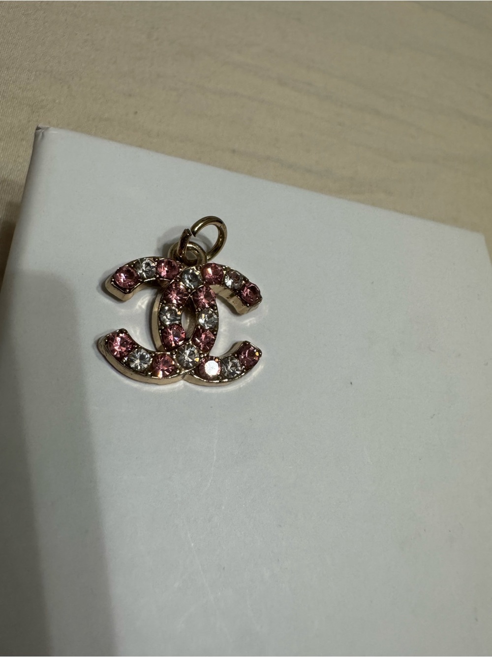 Upcycled Chanel Pendant